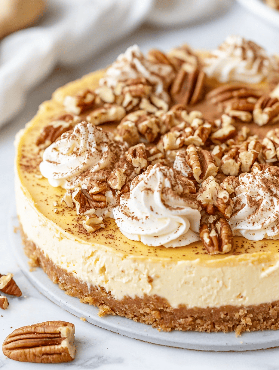 Whimsical Pumpkin Cheesecake: A Cozy Fall Delight