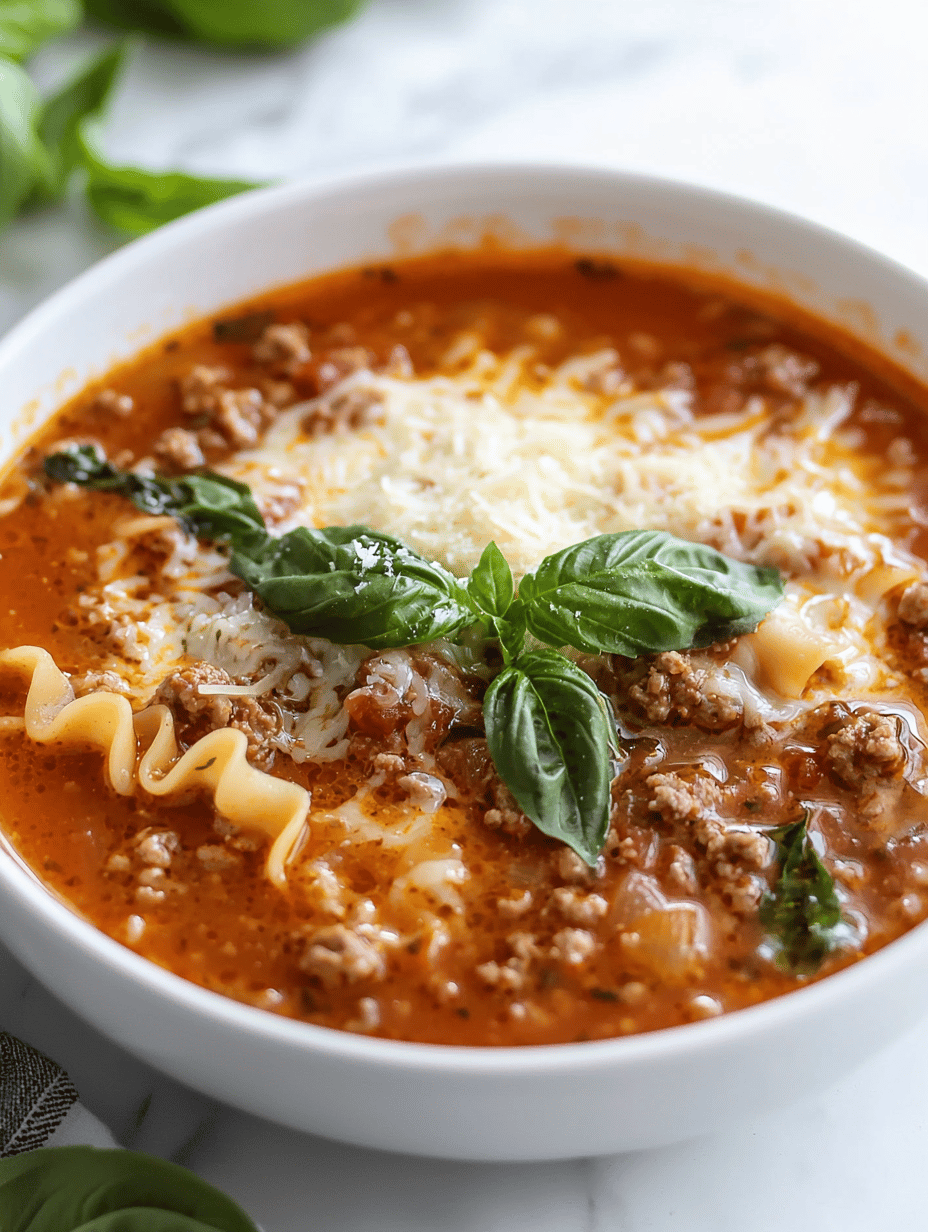 Layered Comfort: The Surprising Charm of Lasagna Soup