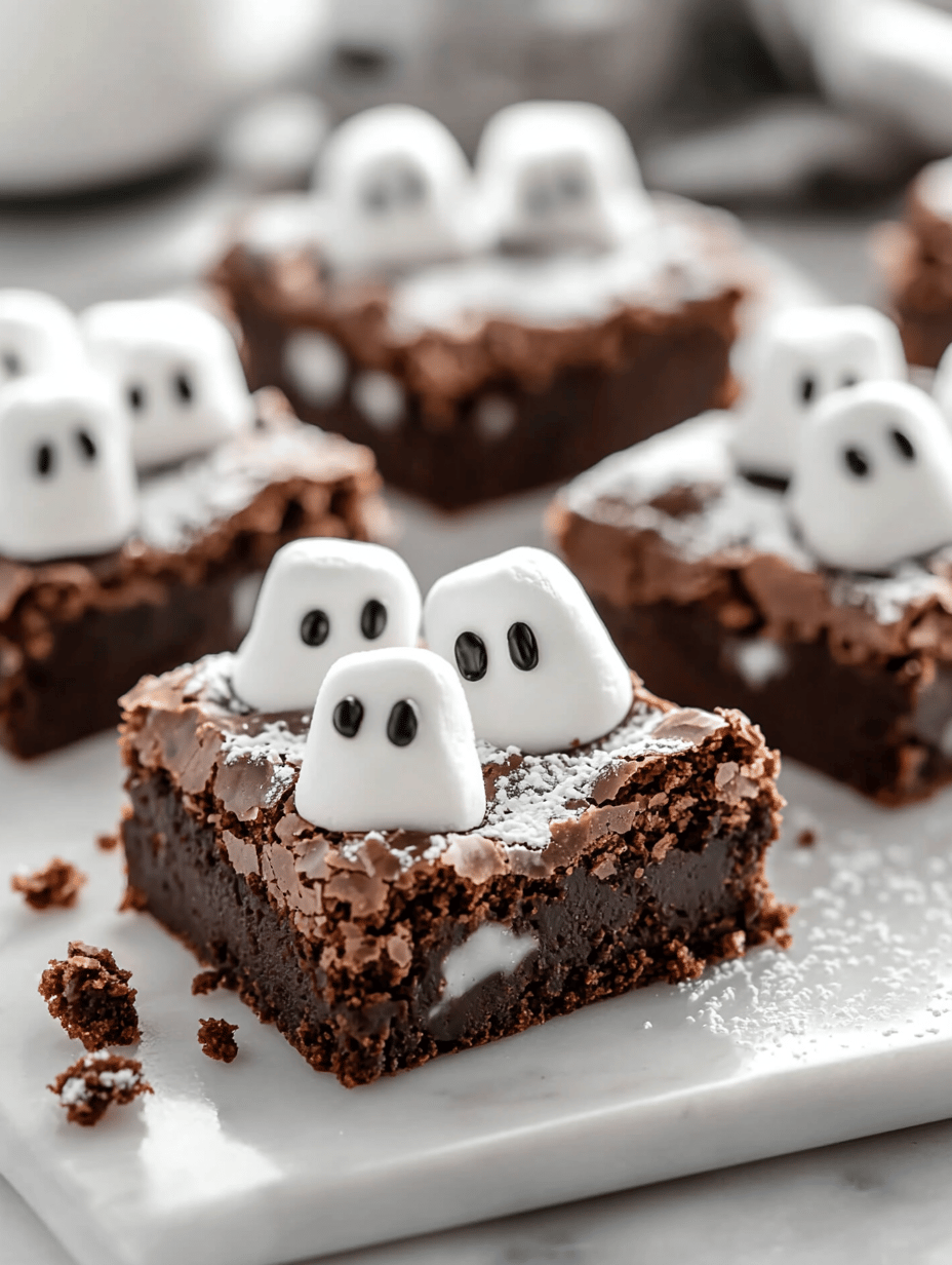 Spooktacular Secrets: Crafting Perfect Halloween Ghost Brownies