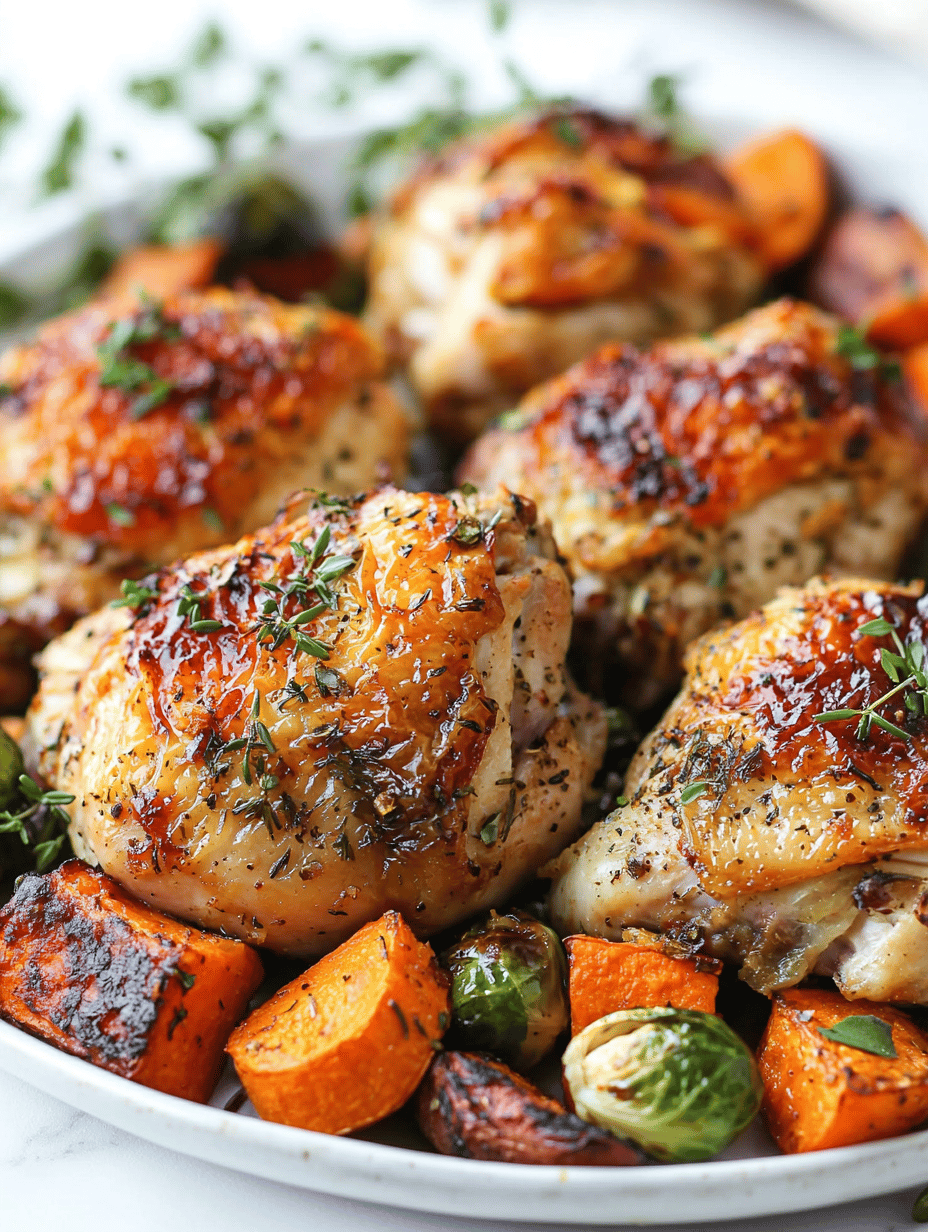 Harvest Season Harmony: One-Pan Fall Chicken Dinner
