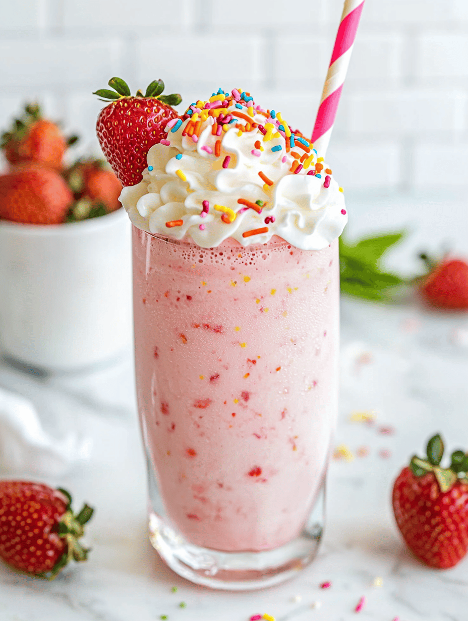 Chill Out with the Unusual Milkshake Slushie Twist