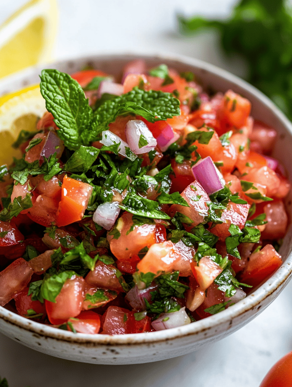Sparkling Summer Salsa with a Curious Twist