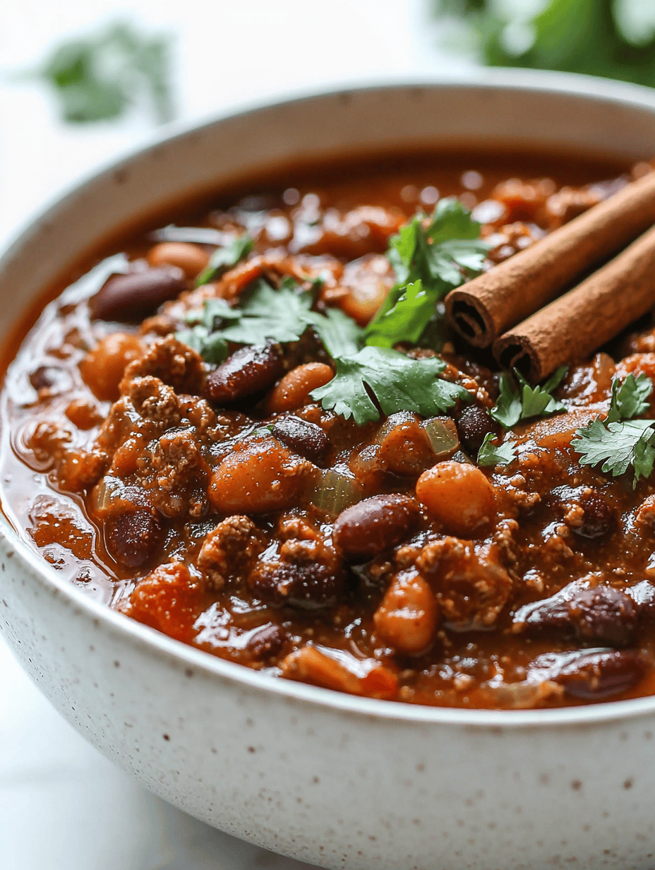 Unconventional Warmth: The Secret Ingredient in My Best Chili