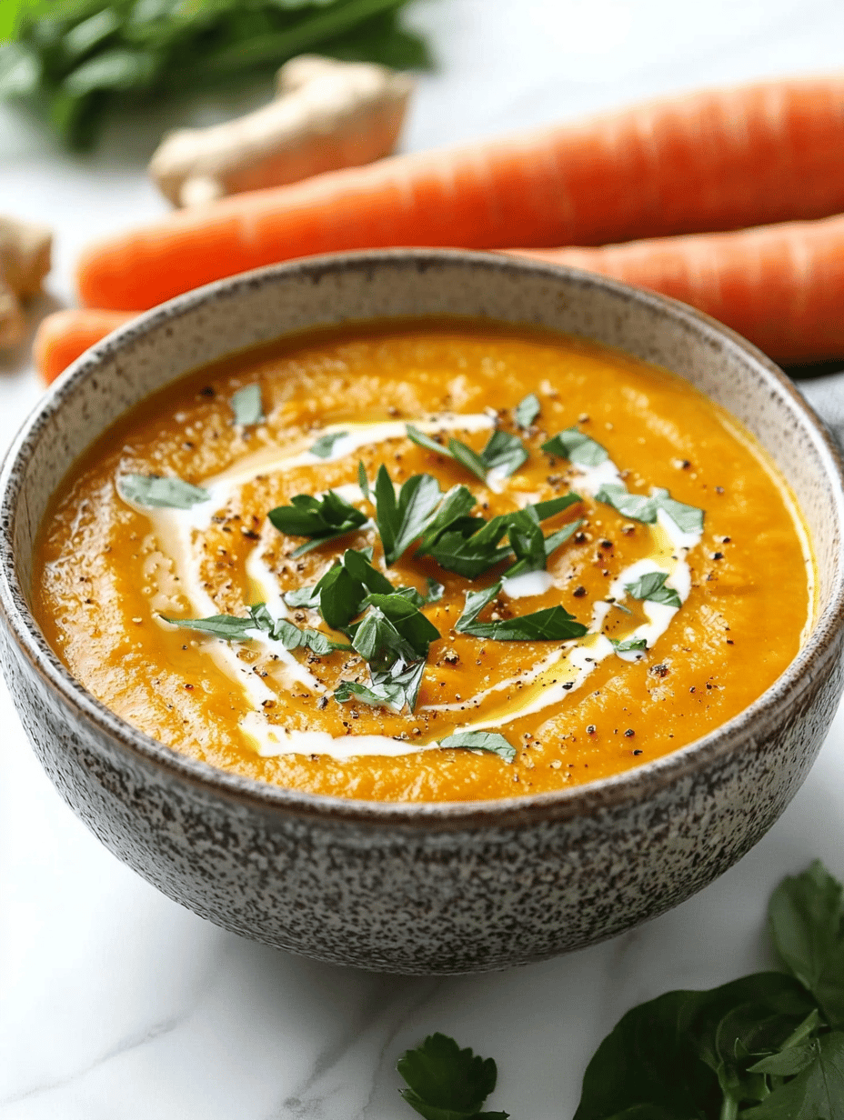 Unusual Comfort: Roasted Butternut & Carrot Soup with a Ginger Twist
