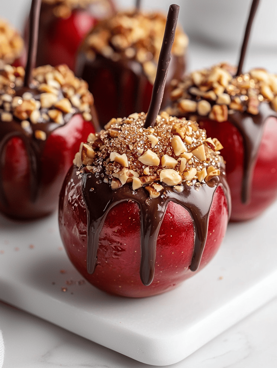 Beware the Sweet Poison: Halloween Toffee Apples with a Twist
