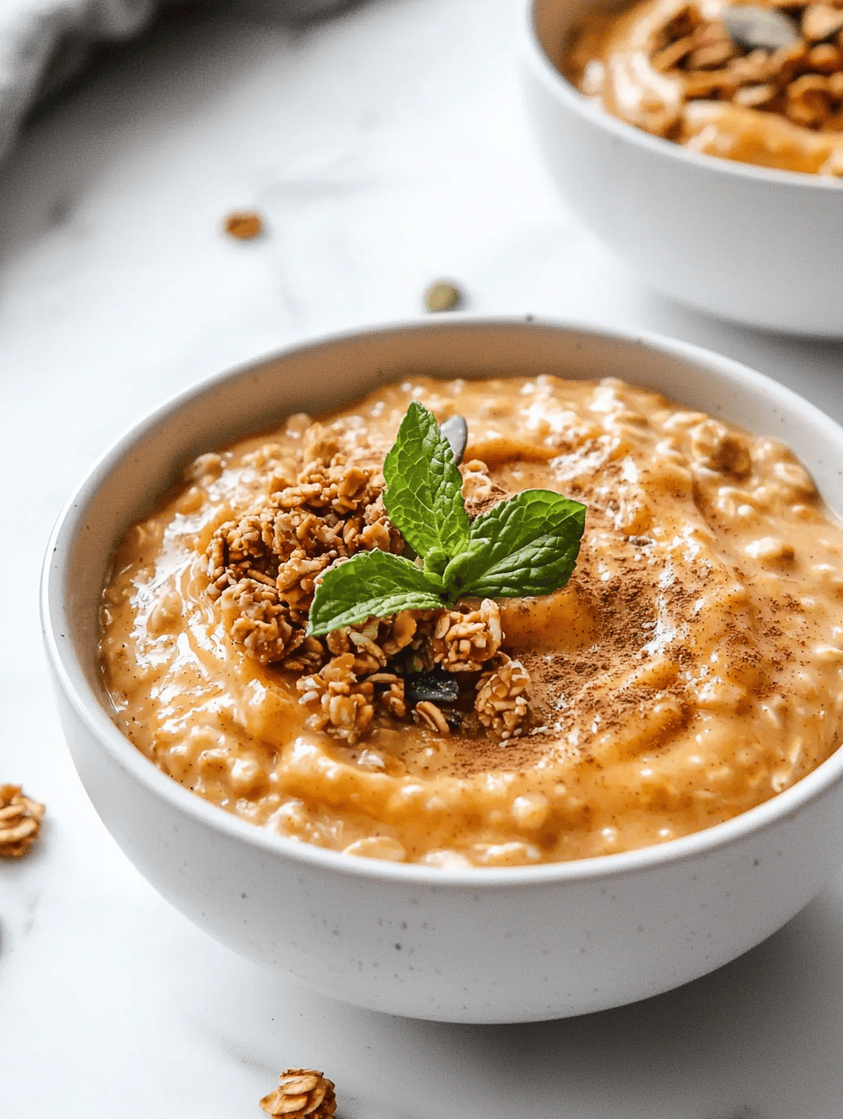 The Cozy Charm of Pumpkin Spice Overnight Oats: A Wake-Up Call for Your Mornings