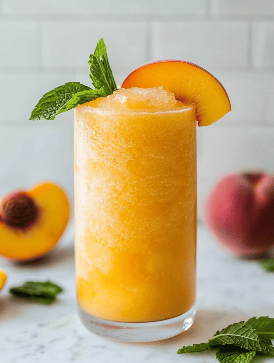 The Secret Life of Peach Slushies: A Cool Twist on Summer Nostalgia