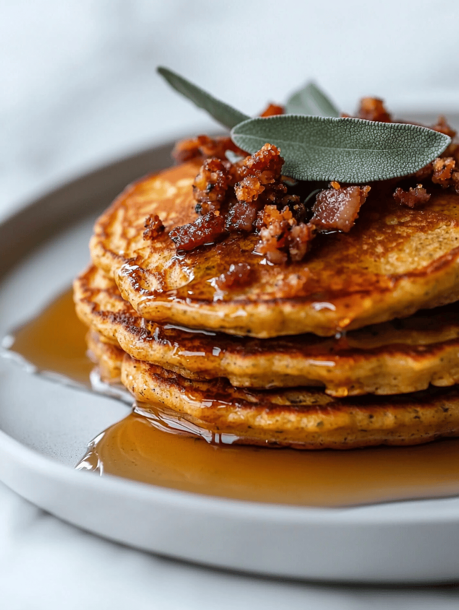 Unusual Twist: Fluffy Pumpkin Pancakes with a Secret Ingredient