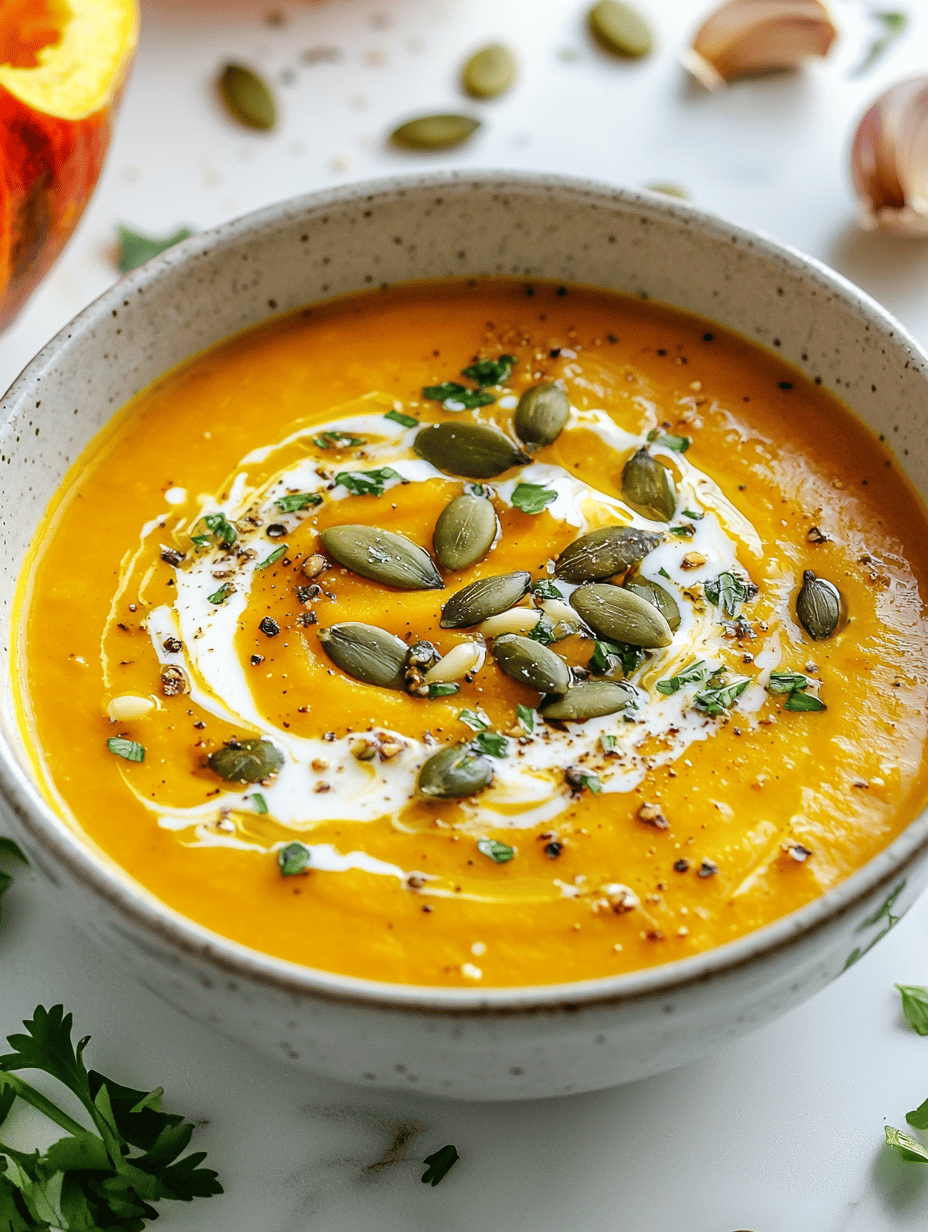 Harvest Comfort: Creamy Fall Pumpkin Soup with a Surprising Twist