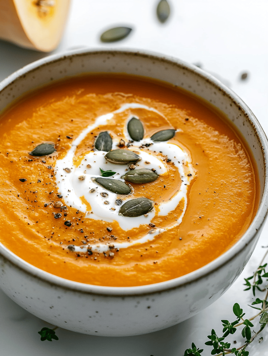 Slow Roasted Butternut Squash Soup for Lazy Weekends