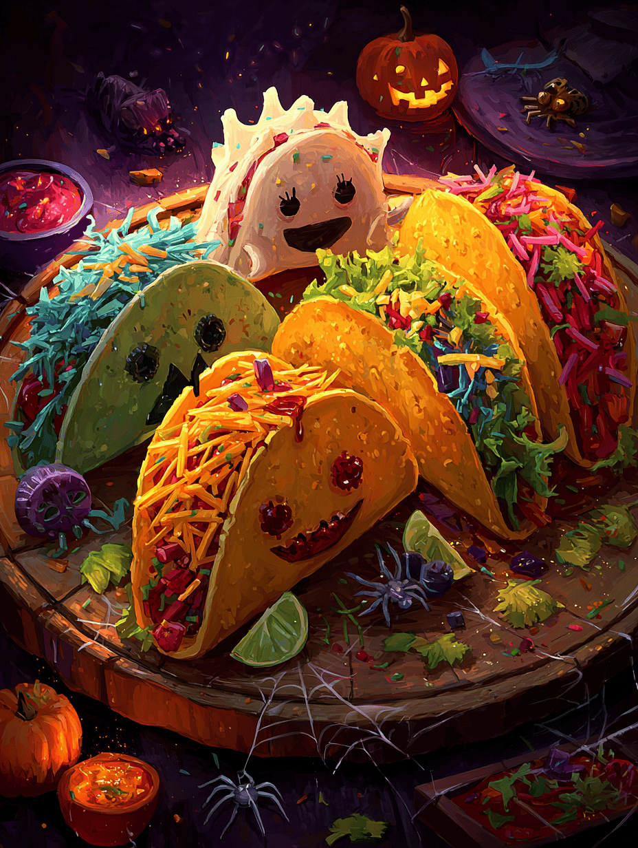 Halloween Tacos: A Spooky Twist on a Crowd Favorite
