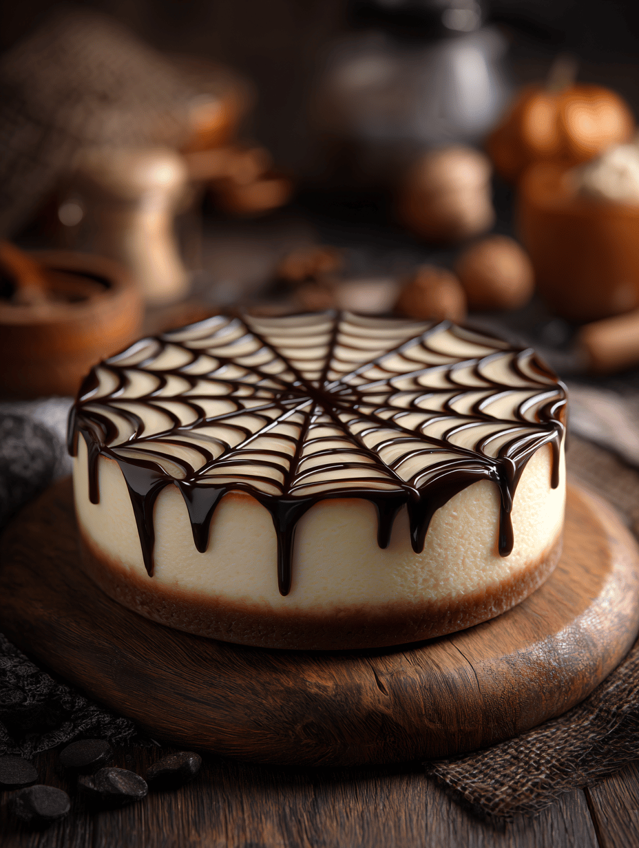 Spiderweb Cheesecake: An Unexpected Twist of Texture and Taste