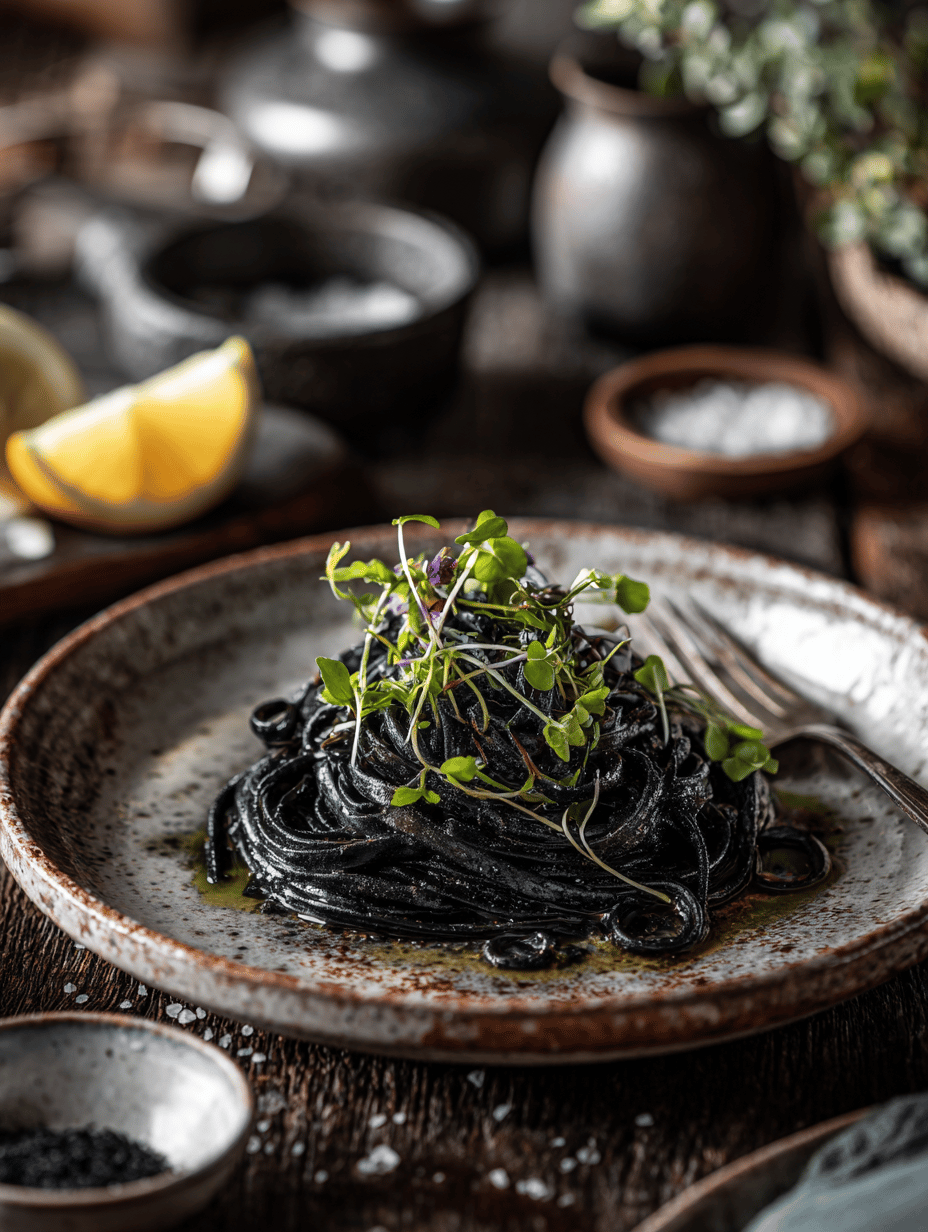 Black Pasta with Squid Ink: A Deep Dive into the Ocean’s Hidden Flavor